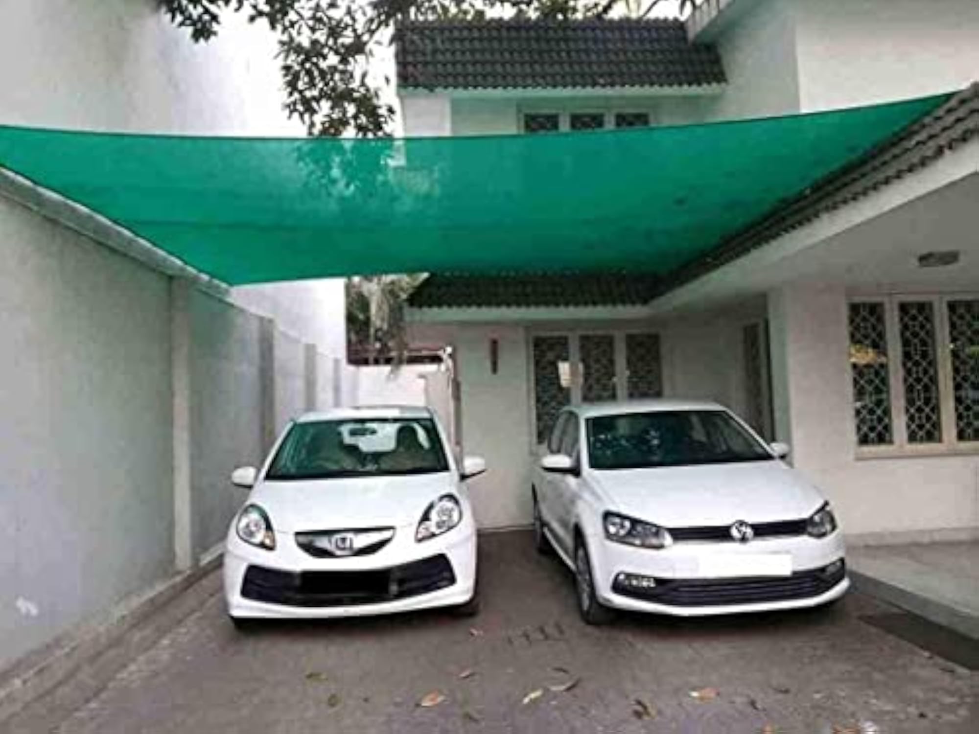 Multipurpose Neewar Stitched PVC Sun Mesh Shade, 75% Blockage